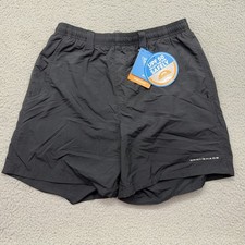 NWT Columbia PFG FM4009 Mens Small 6L Black Backcast III Omni-Shade Water Shorts