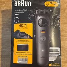 Braun All-in-One Style Kit Series 5 AIO5510 8-in-1 Beard Hair Body Trimmer Kit