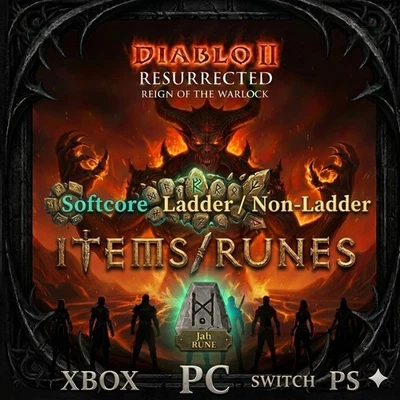 DIABLO 2 RESURRECTED ITEMS RUNES LATENT ENIGMA ROTW LADDER SEASON 14 D2R WARLOCK - Image 1 of 4