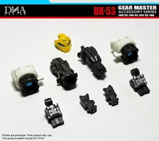 Dna Design Dk-53 Upgrade Kit For Studio Series, Wheeljack, Bumblebee And Mirage