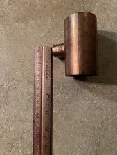 Mueller Industries 1-1/2" x 1-1/2" x 1/2" C Tee Copper