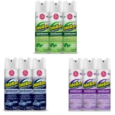 OdoBan Multi-Purpose Disinfectant Spray, Odor Eliminator, 14.6 oz. (3-Pack)