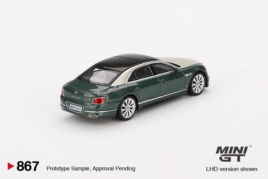Bentley Flying Spur - White Sand Verdant Diecast modelo a escala 1:64 - TSM MGT00867 Foto 2 de 3