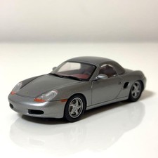 Schuco 1/43 Porsche Boxster Silver Collectible Model Car, Used