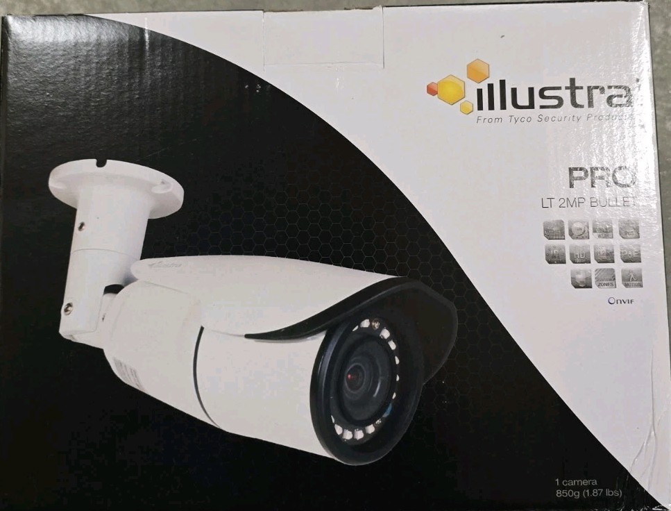 American Dynamics IPL02B1BNWIY Illustra Pro LT 2MP Bullet