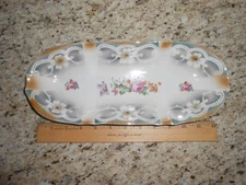 Vintage Bavarian Relish Dish, 12.5"