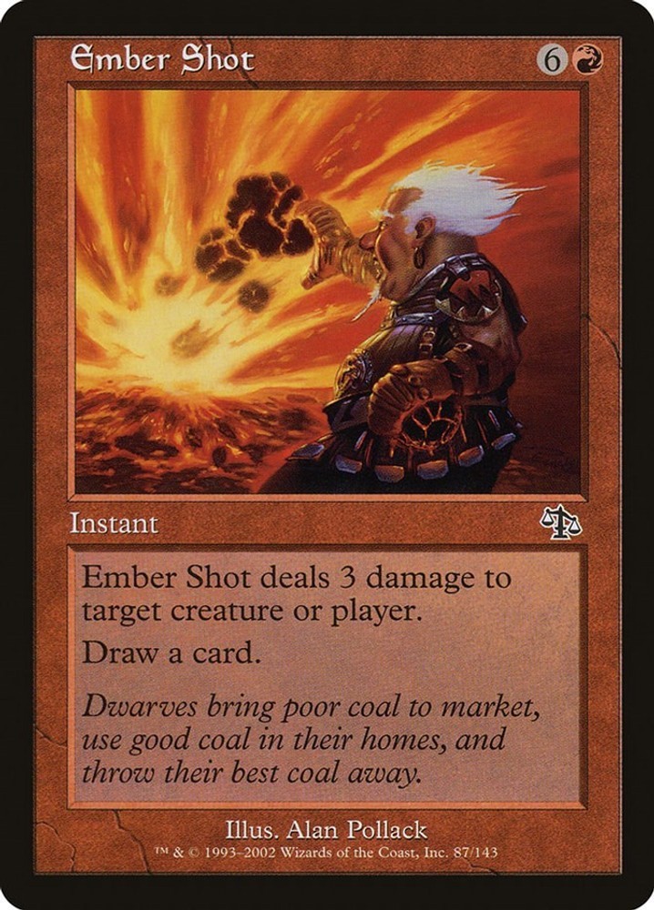 Ember Shot [JUD - 87] Moderately Played