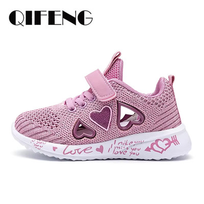 Girls Casual Shoes Light Mesh Sneakers Kids Summer Children Spring Autumn Tenis 