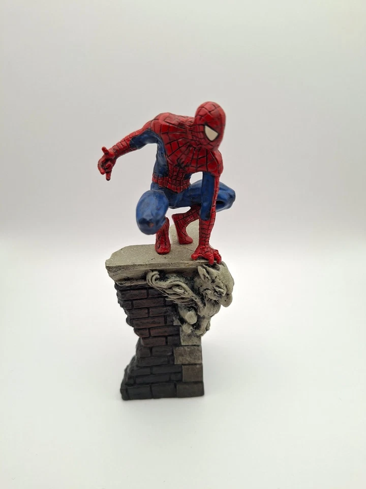 Hors Série n°00 Spider-Man sur corniche - Super Heros Marvel en plomb, Eaglemoss - Photo 2/4