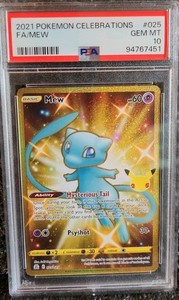 Mew 25th Anniversary Psa 10 | eBay