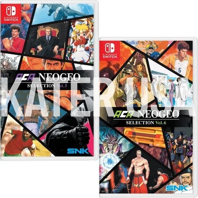 NINTENDO ACA NEOGEO Selection Vol. 5 + Vol. 6 Switch New Game Bundle Special [2025 Misc]