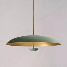 Ceiling Chandelier Mid Century 1 Light Modern Rust Pendant Sputnik Light Fixture