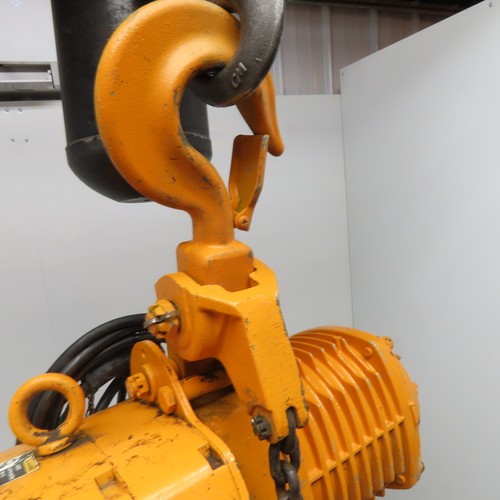 Harrington ES3B-243 2 Ton Electric Chain Hoist 20' Lift 13FPM 230/460V 3Ph - Picture 3 of 9