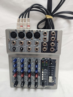 #ad Peavey PV6 Audio Mixer $49.99
