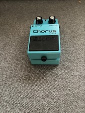 VINTAG E 1983 BOSS CHORUS CE-2 GUITAR PEDAL EFFECTS JAPAN BLACK/ SILVER BACK