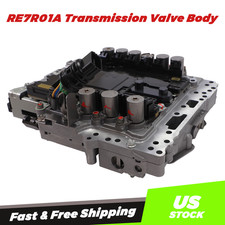 RE7R01A Transmission Valve Body Solenoids and TCM Q70 2014-2017 3.5L 3.7L 5.6L