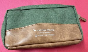 Cathay Pacific Business Class Amenity Kit by SEVENTY EIGHT PERCENT