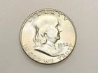 1952-S 50C FRANKLIN SILVER HALF DOLLAR GEM BU