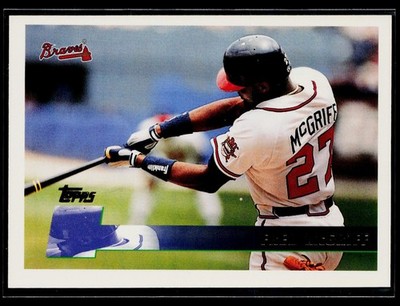 Fred McGriff 1996 Topps Team Topps Atlanta Braves #389 Atlanta Braves