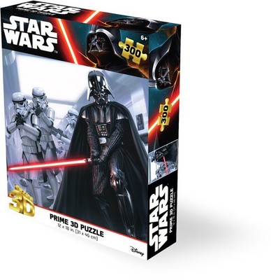 Star Wars Darth Vader and Stormtroopers 300pc 18x12 in 3D Lenticular Puzzle [Use