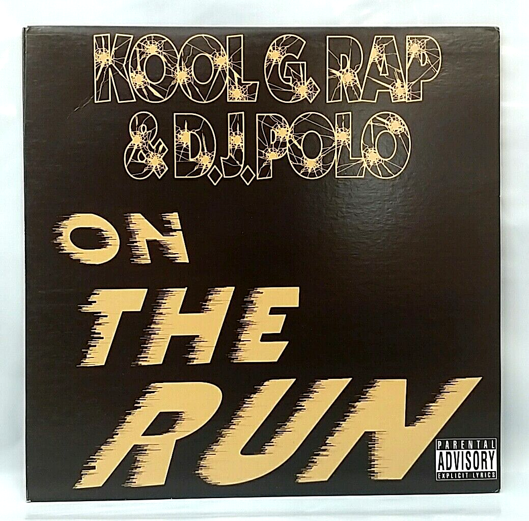 Vinyl) Kool G Rap & D.J. Polo – On The Run, US Press, CC2010-1