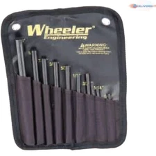 Roll Pin Starter Punch Set Metal 9-Piece Durable Easy Use Gunsmithing Tool