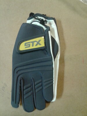 STX Breeze Lacrosse Gloves LG. GE BRZE 03 GY/XX SA. G1 SG3 NO TAGS