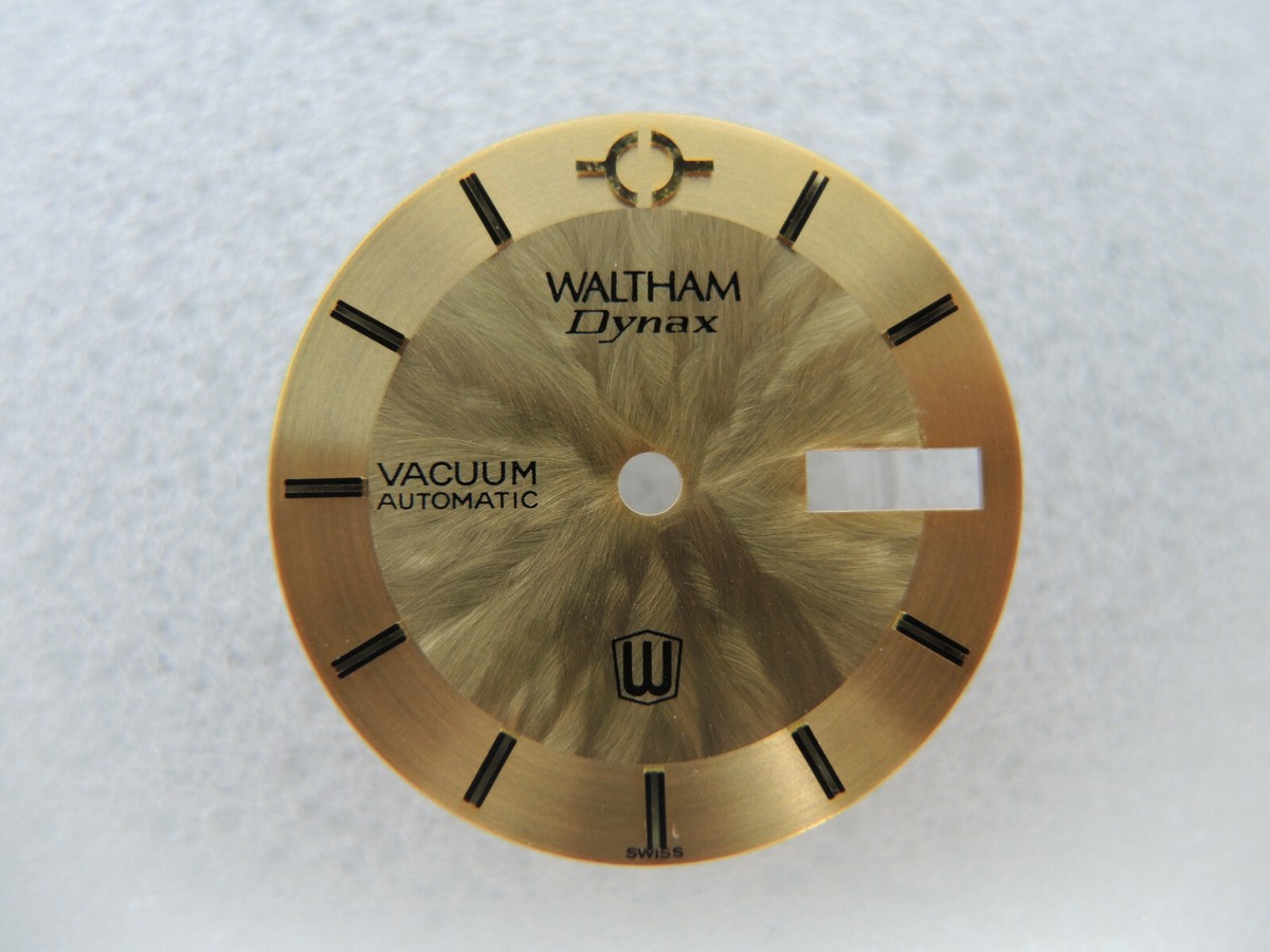 WALTHAM Dynax Vacuum Automatic Zifferblatt, watch dial | eBay