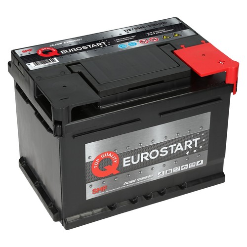 Autobatterie Eurostart SMF 65Ah 570A/EN 12V Starterbatterie TOP Angebot GELADEN - Bild 1 von 11
