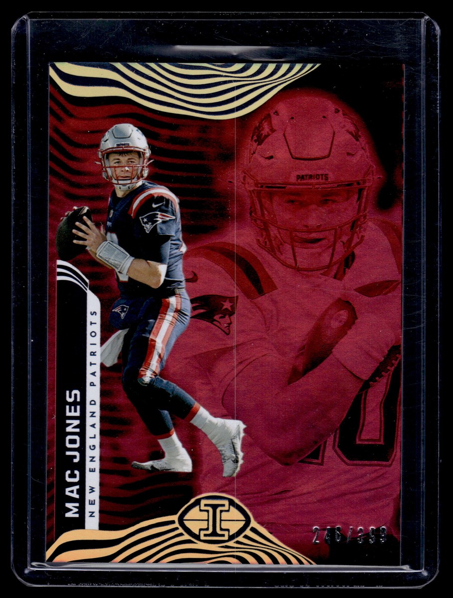 Mac Jones 2022 Panini Illusions Trophy Collection Pink Card