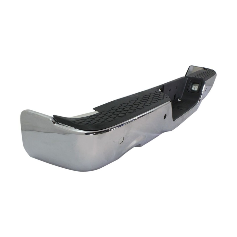 Mbi Auto Steel Chrome, Complete Rear Step Bumper Assembly for 2009