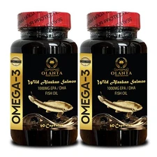 OMEGA 3 FISH OIL - Fish Oil Supplement with High-Potency EPA, DHA, Essential Fat