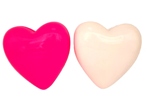 PLASTIC LOVE HEARTS WEDDINGS BABY SHOWERS VALENTINES DAY PARTY GIFT CONTAINER
