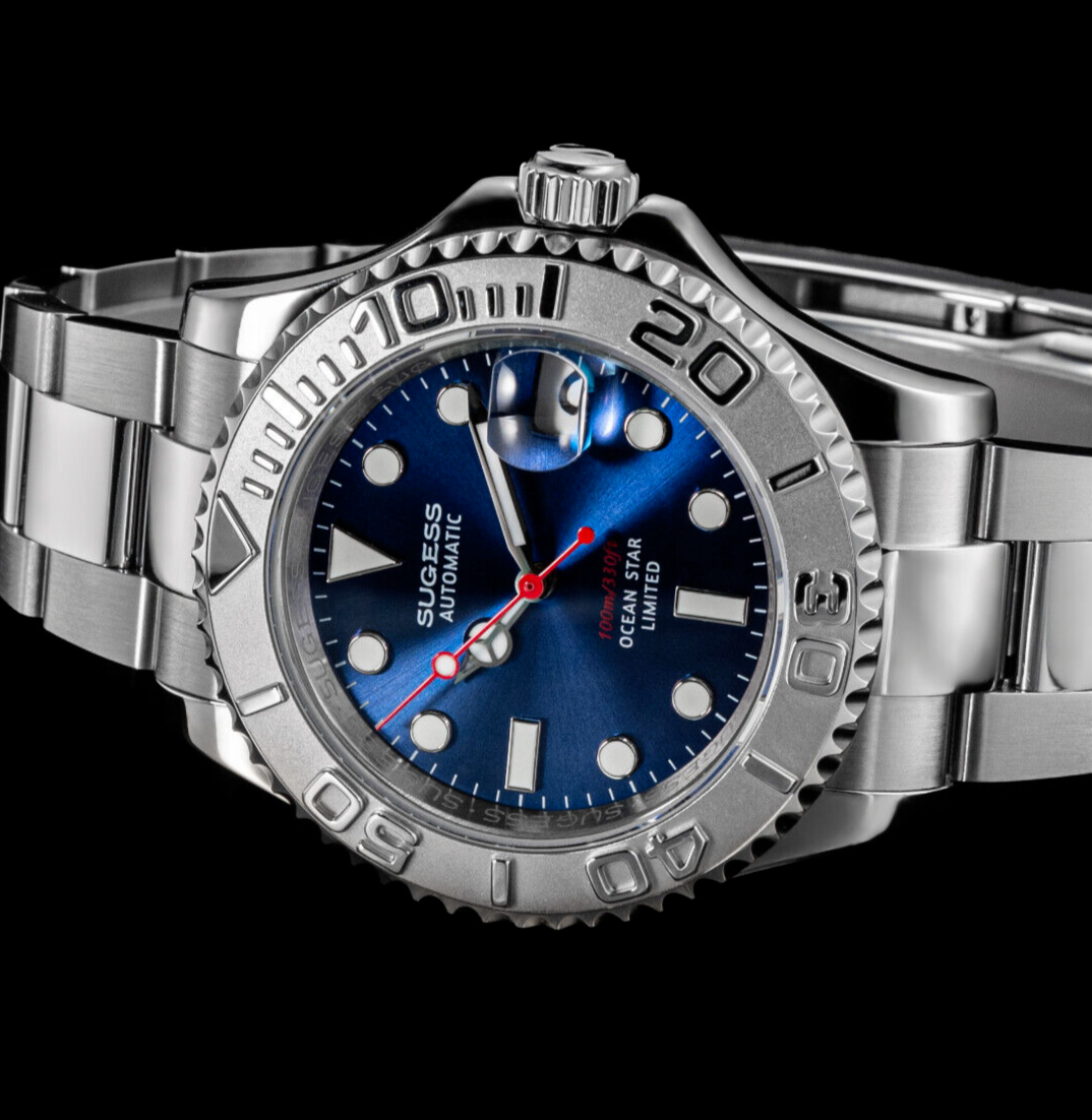 Sugess Ocean Star 100M Water Resistance Dive Mens Seiko NH35A