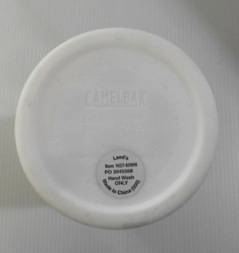 Новый CamelBak 20 унций из нержавеющей стали процветать барабан с логотипом Олимпийских игр - белый - Изображение 4 из 4