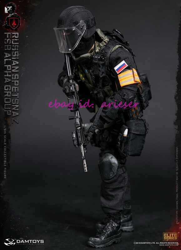 NEW Damtoys 78064 1/6 Russian Spetsnaz FSB Alpha Group Action