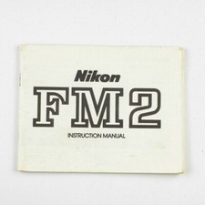 Nikon FM2 - 35mm Film Camera Manual - Original Instruction Booklet - Copy