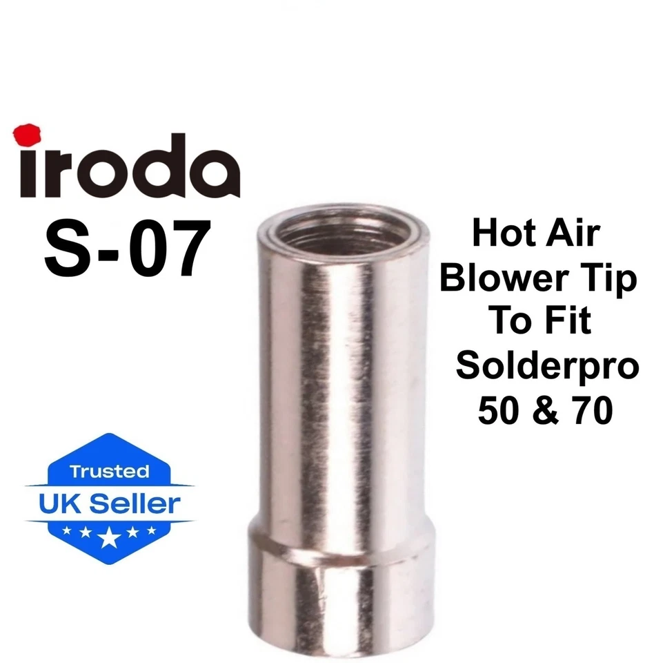 PRO-IRODA PRO IRODA Hot Air Blower Tip For Solderpro 50 & 70 Gas Soldering Irons S-07