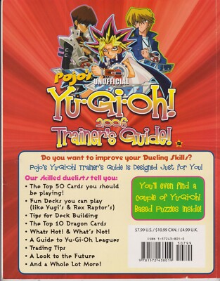pojo yugioh decks Pojo's Unofficial Yu-Gi-Oh! 2006 Trainer's Guide! (Paperback: Children's,  Acti