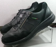 ARMORY MMPF70 MEN SHOE 12 M EURO 11.5 BLACK LEATHER SNEAKER BY SANO BY MEPHISTO