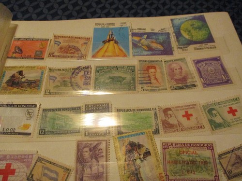 185 Vintage used Hondurus Stamps Nice Centering Very Fine - Picture 4 of 17