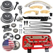 Camshaft Phaser Timing Chain Kit Locking Tool Fit GMC Buick Terrain Regal 2.4L