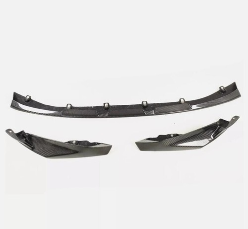 Dry Carbon Fiber Car Front Lips Air Vent Trims Fit For BMW M3 G80 M4 G82 - Picture 2 of 8