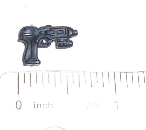 P084A GI Joe Figure Accessory 2009 MARS  Officer / Trooper   Matt BLK Pistol Gun