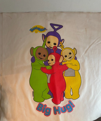 Teletubbies vintage sewing craft patch panel Big Hug 18