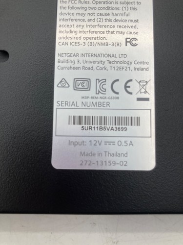 Netgear GS308 8-Port Gigabit Ethernet Switch- Open Box - Picture 9 of 11
