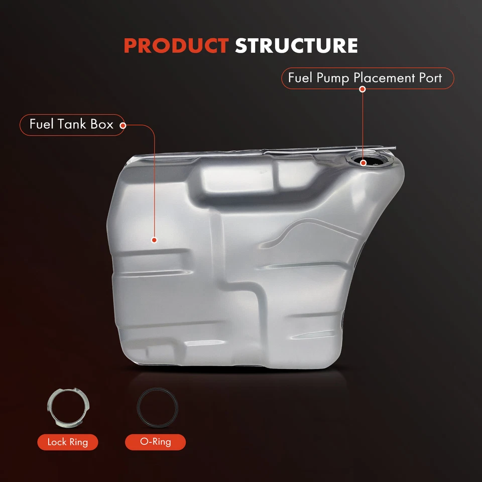 Tanque de combustible de 22 galones para Chevrolet Impala Caprice Olds Delta 88 Buick Pontiac Foto 2 de 4