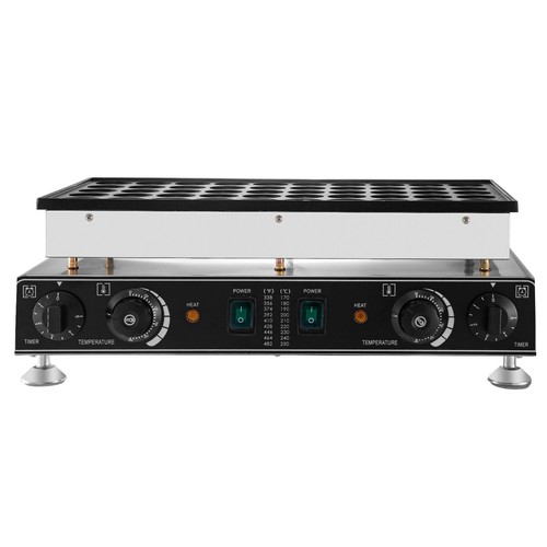 Commercial Pancake Maker 50 Holes Electric Mini Dutch Baker Machine