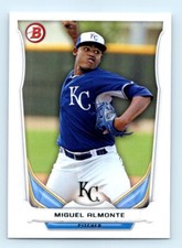 2014 Bowman Draft Picks & Prospects Top Miguel Almonte Kansas City Royals #TP-71