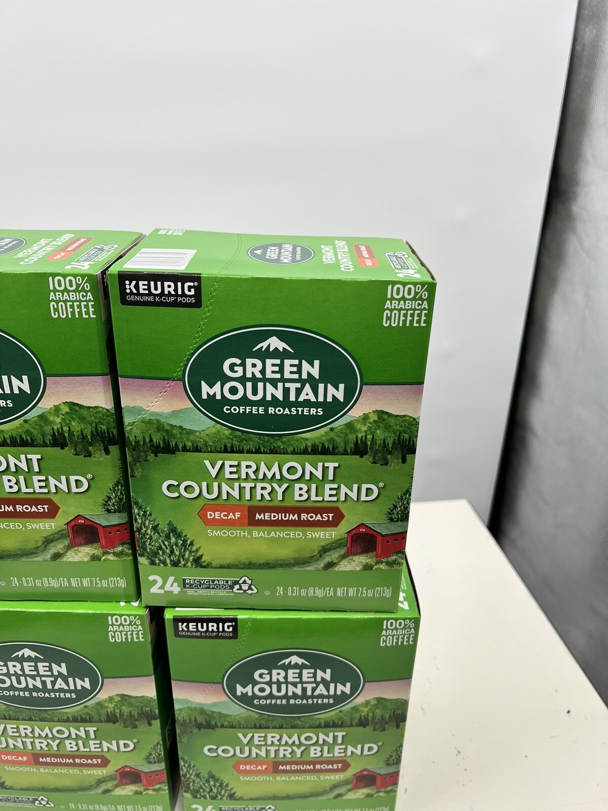 Green Mountain Vermont Country Blend Decaf KCup 4 Box 24 / 96 Pods eBay
